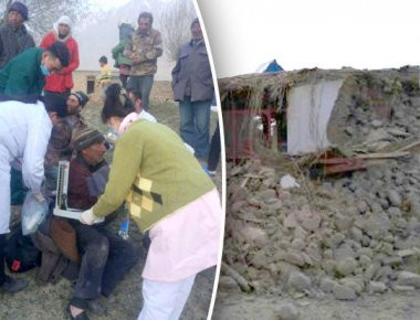 Σεισμική δόνηση 5,5 Ρίχτερ στην Κίνα - Τουλάχιστον 8 νεκροί και 11 τραυματίες (βίντεο)